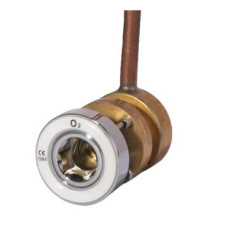 Разъемы медицинских газов бело-металлические, DIN, MA4